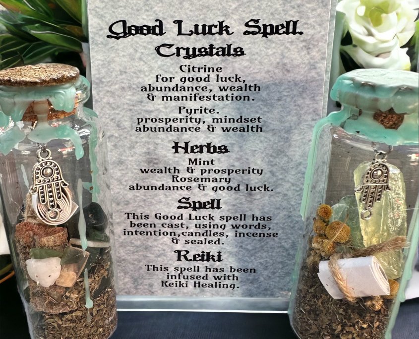 Spell Jar for Good Luck