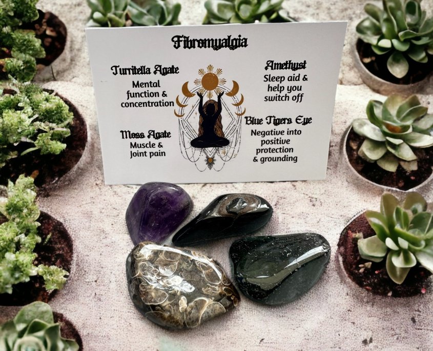 Fibromyalgia Crystal Healing Pack