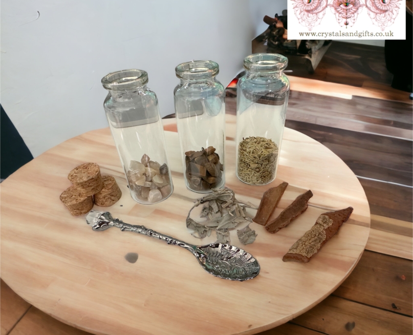 Make your own spell jar & home protection kit